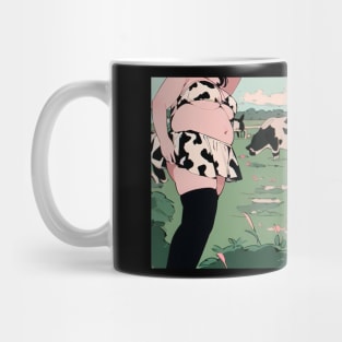 Anime cowgirls in the field Mug